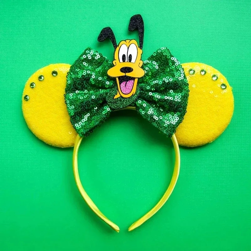 Mickey Mouse Ohren Stirnbänder für Babys Daisy Duck Haarbänder Donald Duck Kopfbedeckung Erwachsene Frauen Schleifen Haarschmuck