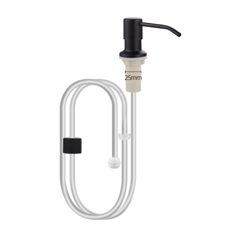 300ML Mờ Đen Bình Xà Bông Cho Bồn Rửa Chén Đổ Lại Từ Đầu Trên Đối Với Chất Lỏng Phòng Tắm Lưu Vực Xà Phòng bình Bơm