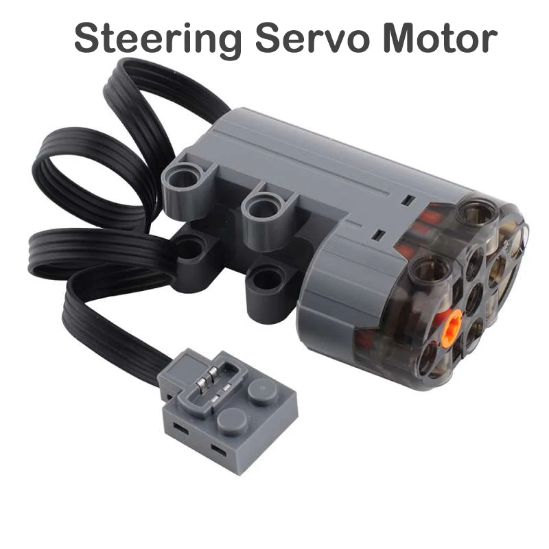 Mộc Điện Chức Năng Ứng Dụng Lập Trình Điện Bộ Pin Lithium Hộp M L XL Động Cơ Lái Servo Tương Thích Với Legoed