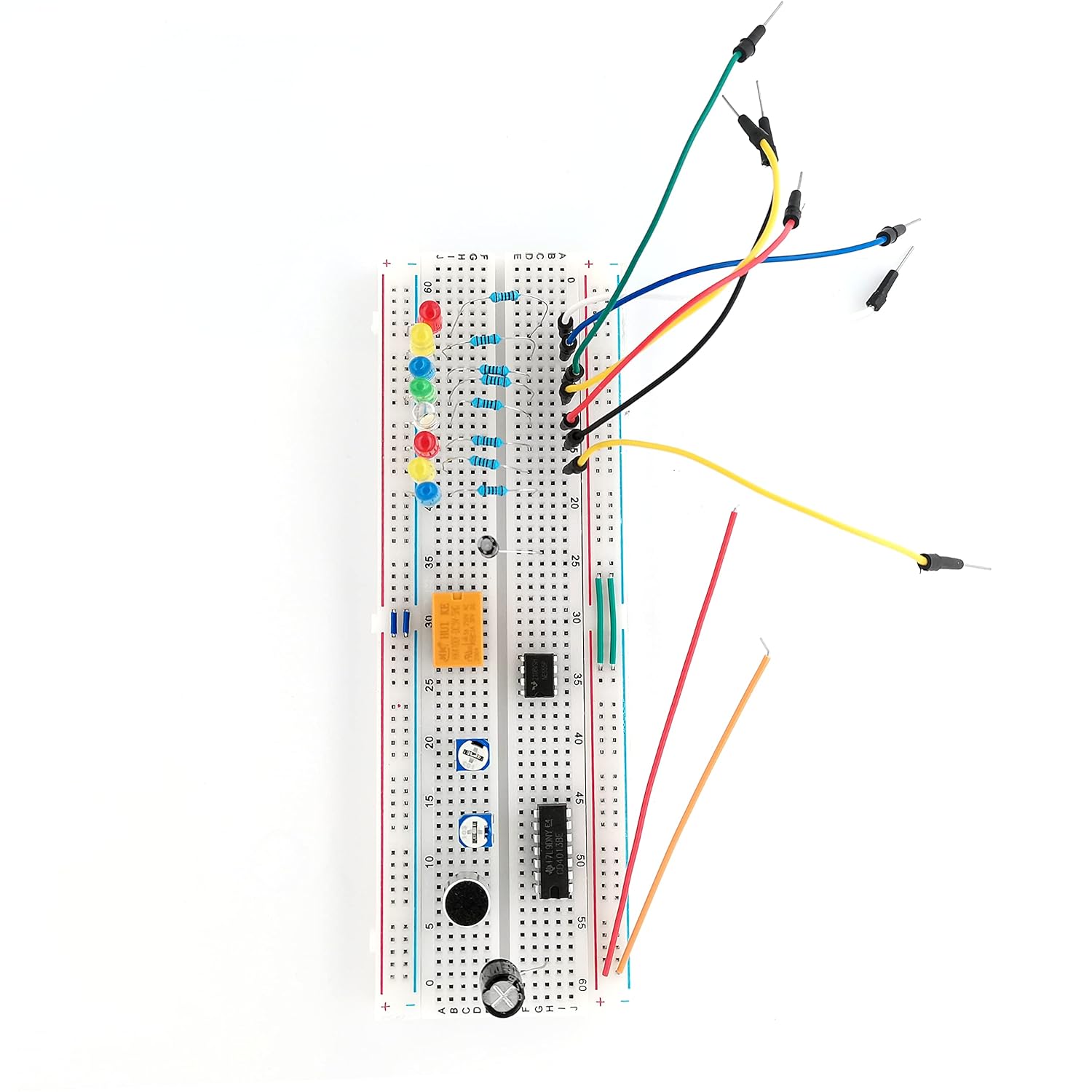led Resistor kit 600Pcs 30 Values 1/4W Resistor Kit + 200Pcs 5Colors 3mm&5mm LED Light Emitting Diode for Arduino Projects