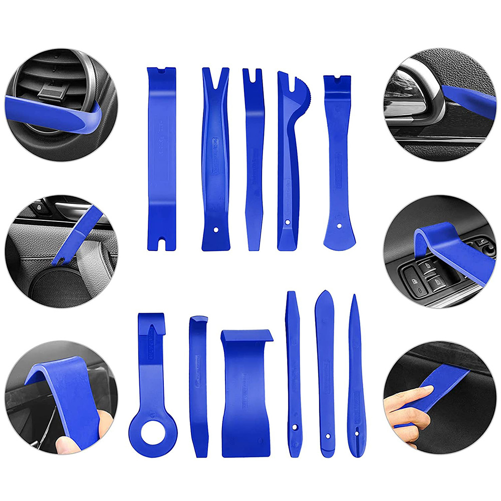 Car Door Clip Panel Trim Removal Tools Kit Auto Interior Hand Disassembly Tool Car Audio Removal Trim Clip Dashboard Repair