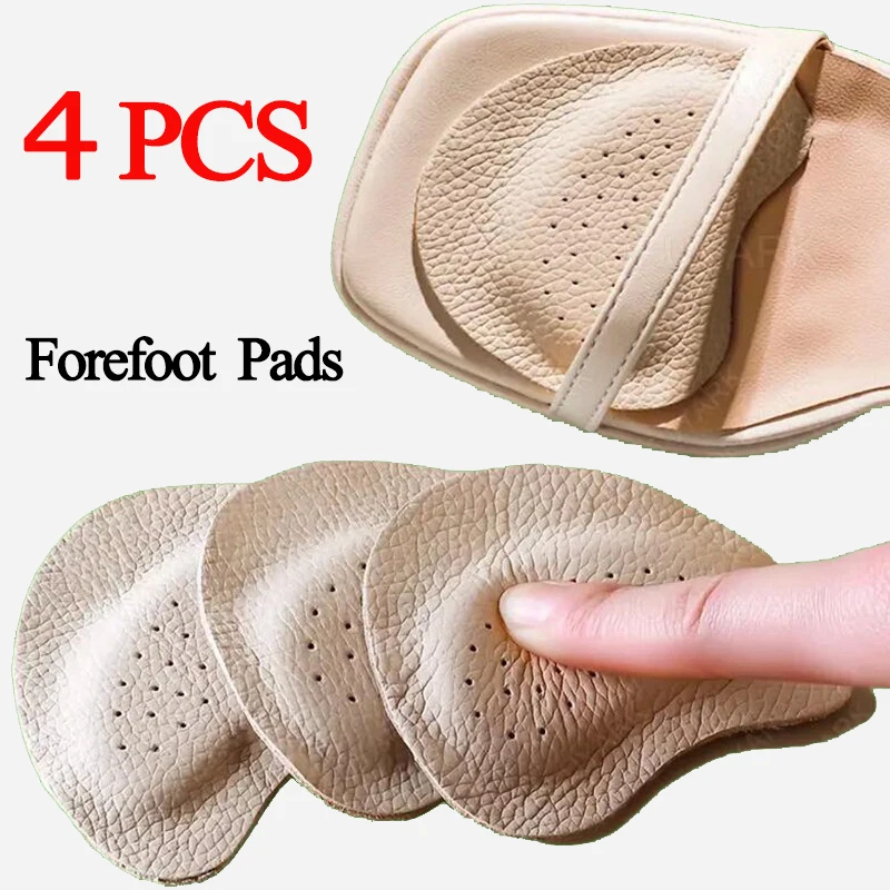 2 pares de sandalias pegatinas antideslizantes almohadilla para el antepié tacones altos para mujer plantillas de inserción para aliviar el dolor cojín del dedo del pie almohadilla para zapatos para el cuidado de los pies