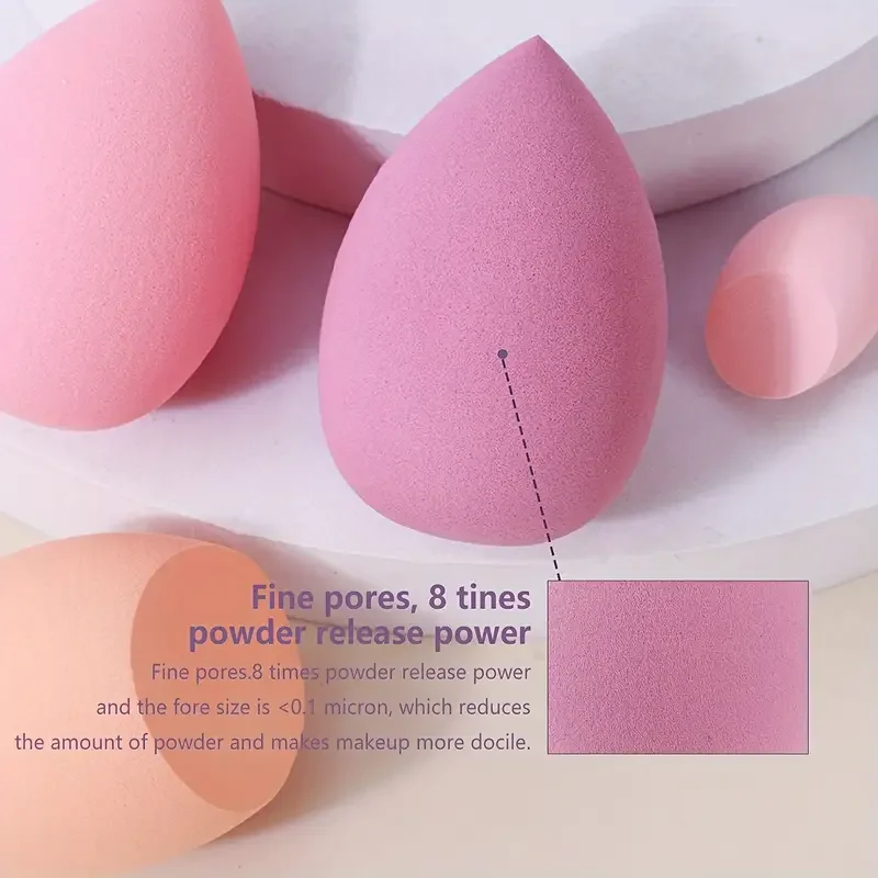 14 pezzi spugna per trucco soffio cosmetico spugne per fondotinta frullatore bellezza uovo soffio di polvere accessori per il trucco strumenti per il trucco delle donne