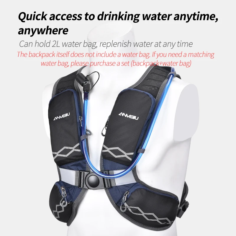 Anmeilu バックパック サイクリング バックパック アウトドア バックパック 登山 ハイキング ランニング マウンテンバイク ロードバイク 水分補給バックパック