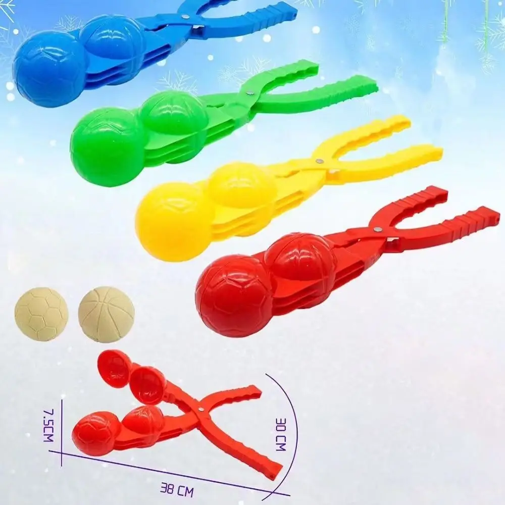 Winter Snow Toys Kit, Homezo Snowball Maker Tool, Snowball Maker, Snowball Maker Tool, Snow Play Toys for Kids, with Handle
