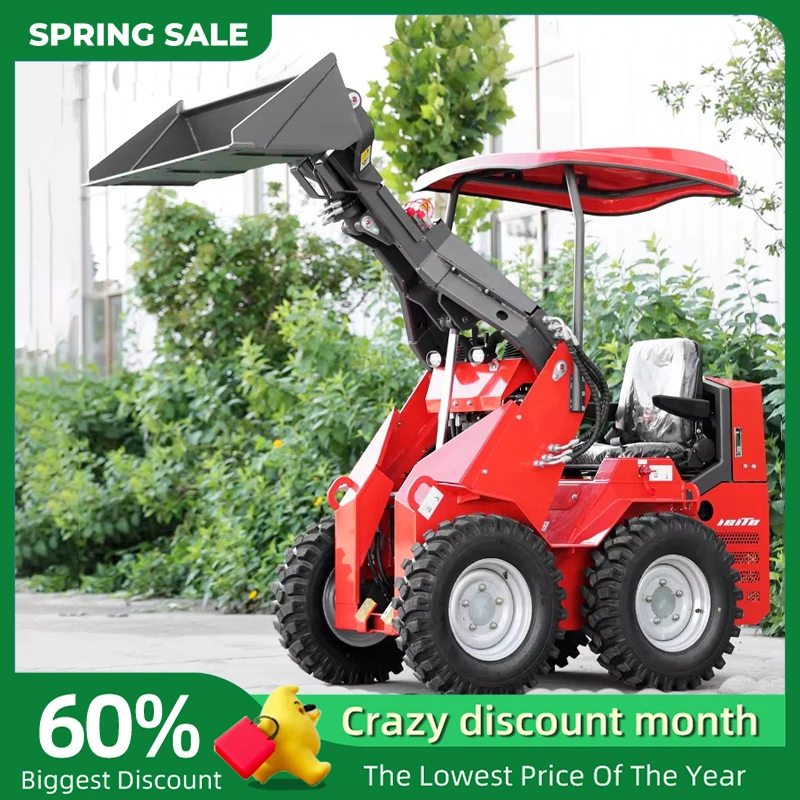 customization Crawler Loader CE EPA Engine Diesel Loaders Skid steer Earth-moving Machinery Skid Steer Loader For Sale