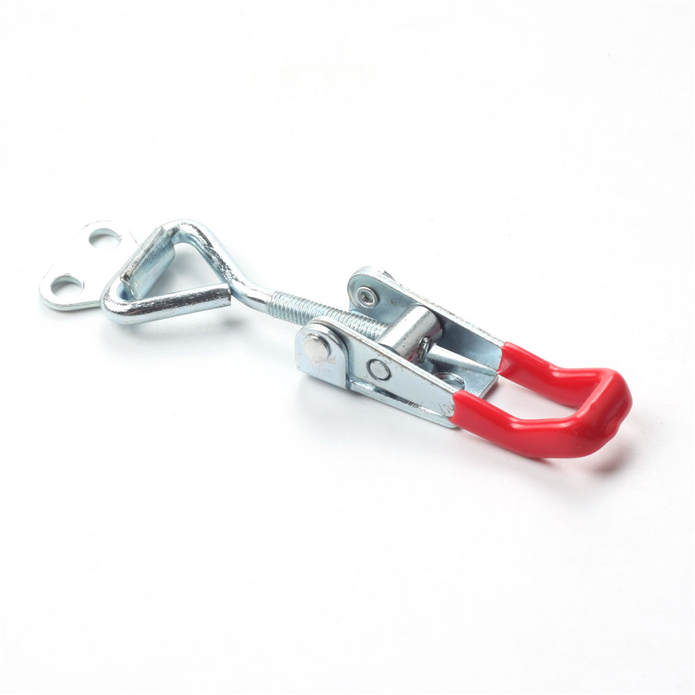 8 pçs ferro galvanizado/aço inoxidável ajustável alternância braçadeira captura fecho de liberação rápida braçadeira anti-deslizamento push pull toggle braçadeira