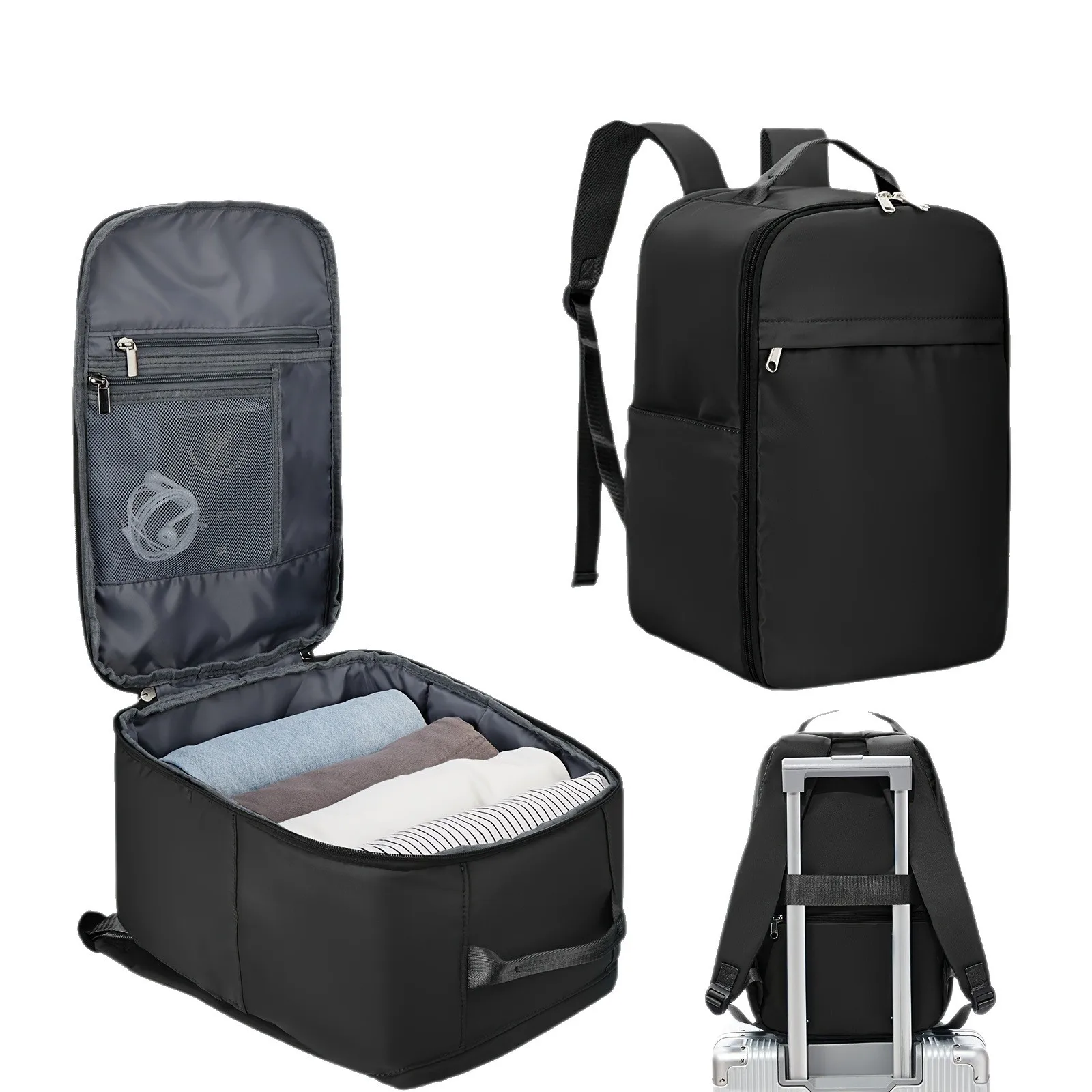 Nuovo zaino business: adatto ai laptop da 14"/15", ideale per brevi viaggi. Colorato, approvato dalla cabina. Unisex, elegante e pratico