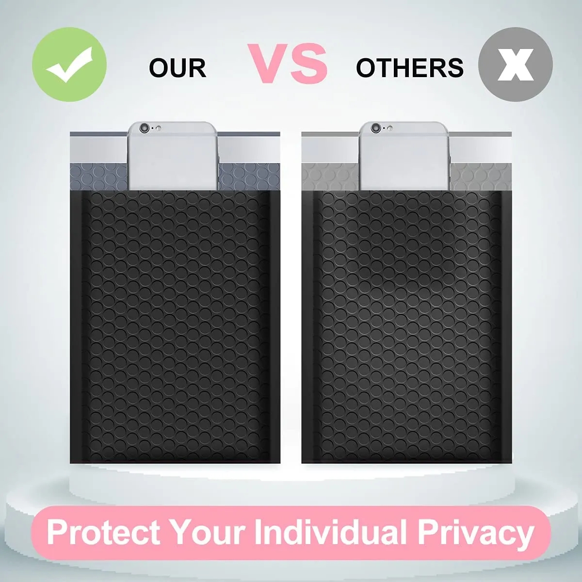 ซองบับเบิ้ลขนาด50ชิ้นถุงสำหรับส่งของทางธุรกิจขนาดเล็กถุงสำหรับบรรจุภัณฑ์สำหรับจัดส่งซองจดหมาย