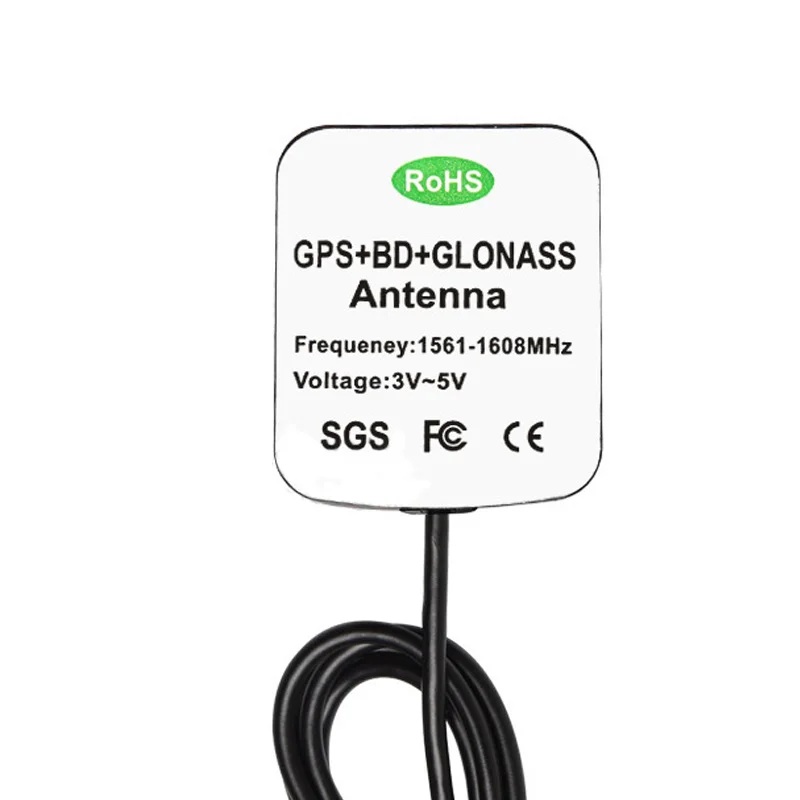BD GPS GLONASS Antenna ad alto guadagno 28dBi 3 in 1 Posizionamento satellitare dual-mode Antenna per auto SMA Maschio FAKRA-C Connettore Cavo 3M