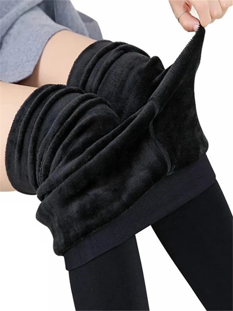 YRRETY トレンドニットホットセール 2022 カジュアル冬新高弾性厚みの女性のレギンス暖かいパンツスキニーパンツ女性のための