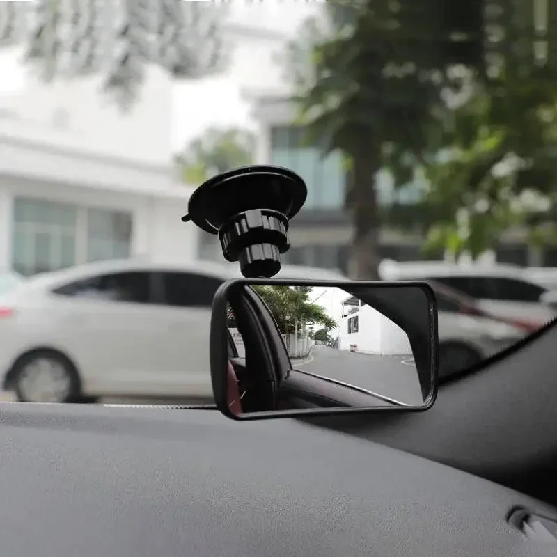 Espelho universal para bebê para carro 360 ° Ventosa tipo assento traseiro do carro espelho retrovisor do bebê espelho auxiliar ajustável de observação da criança