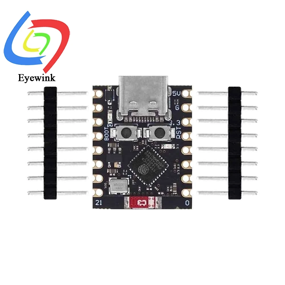 Módulos de placa de desarrollo ESP32-C3, placa de desarrollo Super Mini, procesador de un solo núcleo de 32 bits ESP32 C3, 16 pines tipo C