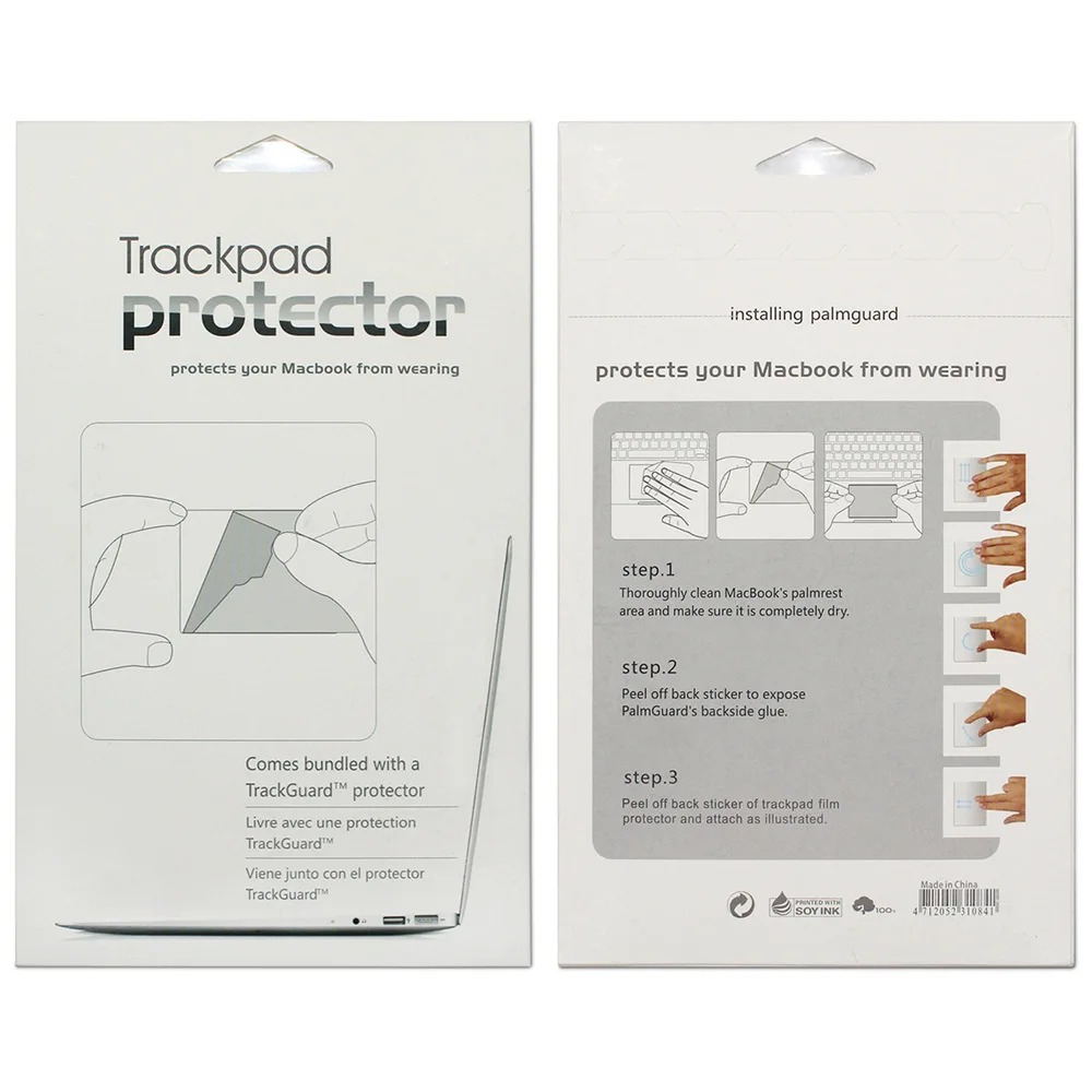 For MacBook Pro 14 M4 2024 Trackpad Protector Cover for 2023 MacBook Air 15 Clear Touch Pad Protector Skin for Pro 13 14 16 M1