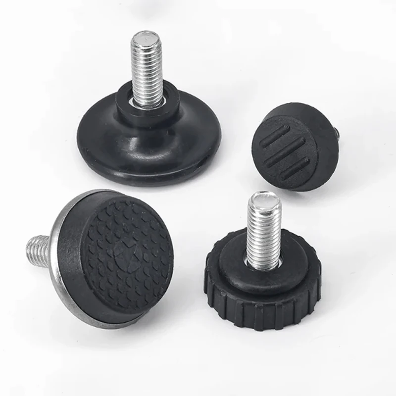 ปรับ Leveling เก้าอี้ขาฟุตสกรู Anti-SLIP Shock Absorption เฟอร์นิเจอร์ Pad เตียงโซฟาตู้โต๊ะ Protector Mats