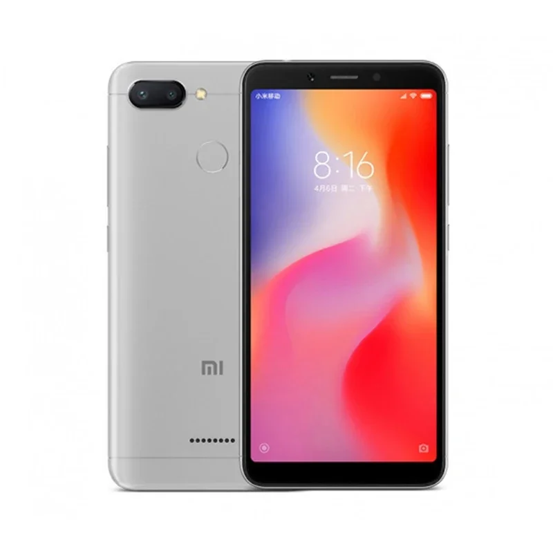 Xiaomi Redmi 6 4G Android 5,45 pulgadas RAM 3GB ROM 32GB MediaTek Helio P22 Teléfono usado