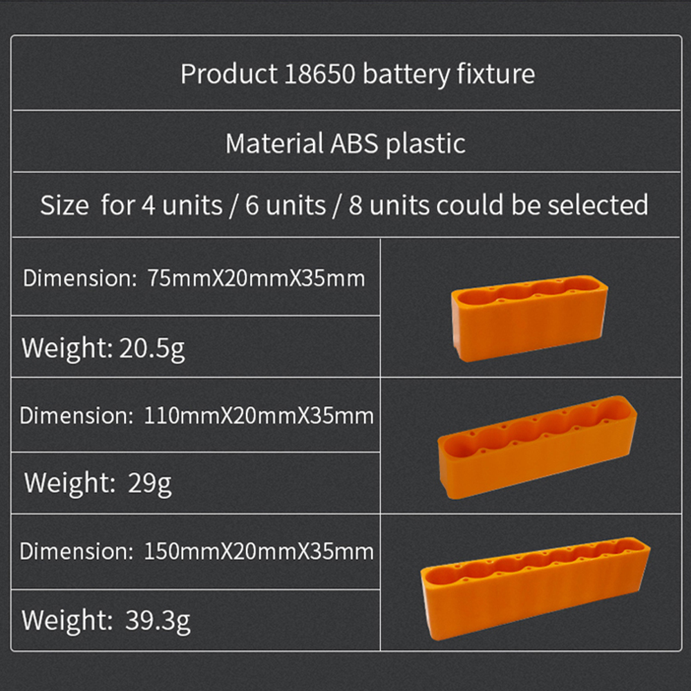 18650 Battery Fixture Fixed For Spot Welding Battery Pack Fixture Soldering Compact Lithium Battery Pack Batteries Fixed Holder
