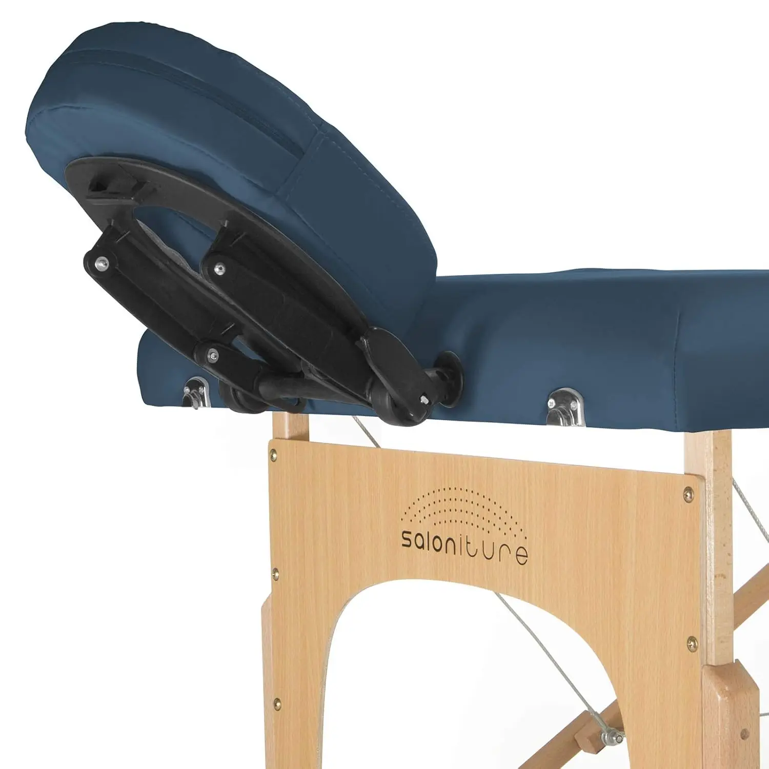 Professional Portable Massage Table with Backrest - Blue