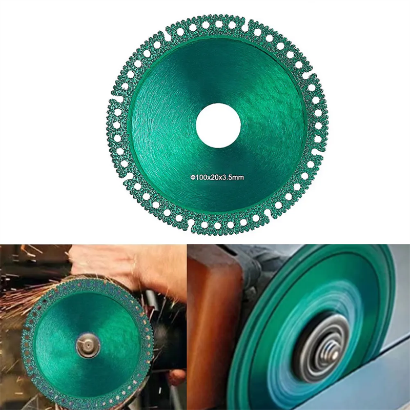 100 mm zusammengesetztes multifunktionales Diamant-Trennscheiben-Sägeblatt zum Schneiden und Polieren von Granit, Marmor, PVC-Rohren