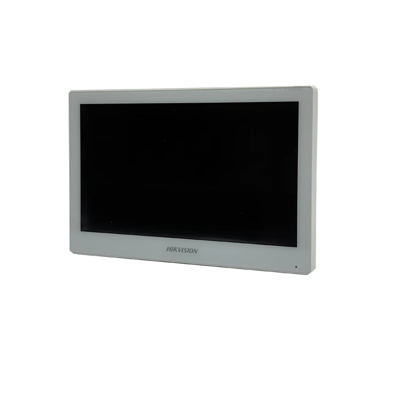 Estação interna de vídeo porteiro Hikvision Tela sensível ao toque de 7 polegadas Padrão POE WIFI Monitor sem fio DS-KH6320-WTE1 DS-KH6350-WTE1