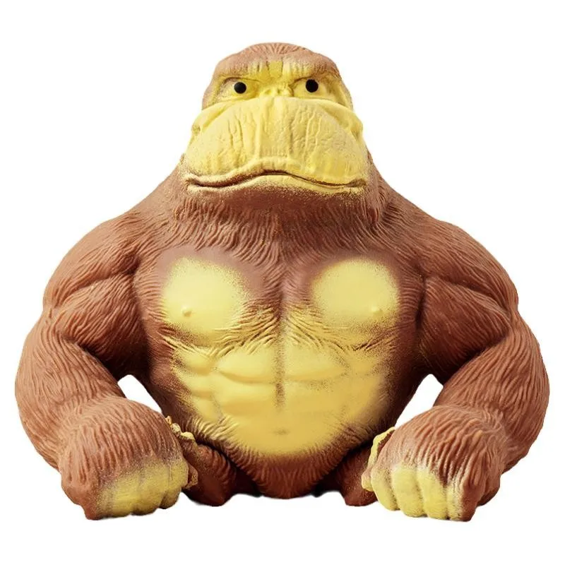 14 ซม.Antistress Orangutan Fidget ของเล่น Squishy ยืดหยุ่นลิงตลก Decompression Gorilla ความเครียดบรรเทาเกมของเล่นสําหรับผู้ใหญ่เด็ก