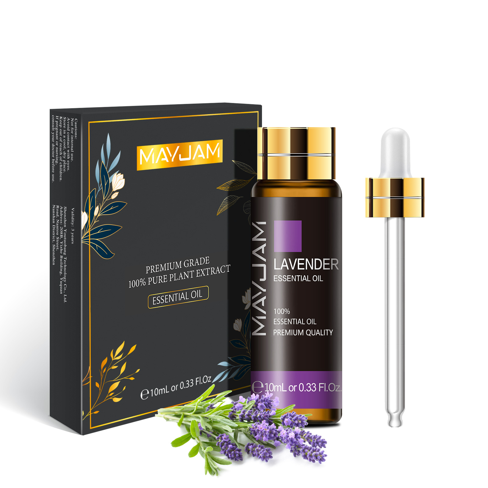 Aceite esencial de planta pura de 10ml para difusores de humidificador, menta, lavanda, árbol de té, rosa, vainilla, sándalo, jazmín, aceite natural puro
