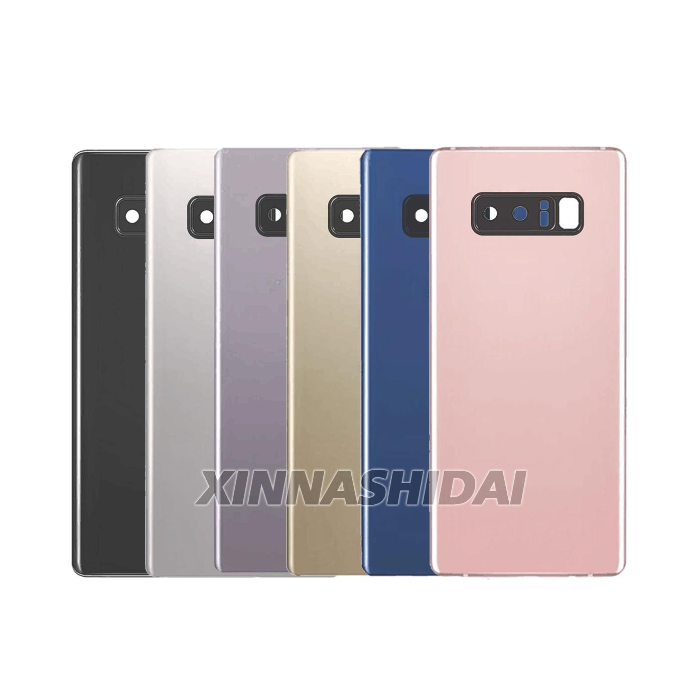 Reemplazo de la cubierta de la carcasa de la batería trasera de cristal para Samsung Galaxy Note8 Note 8 SM-N950