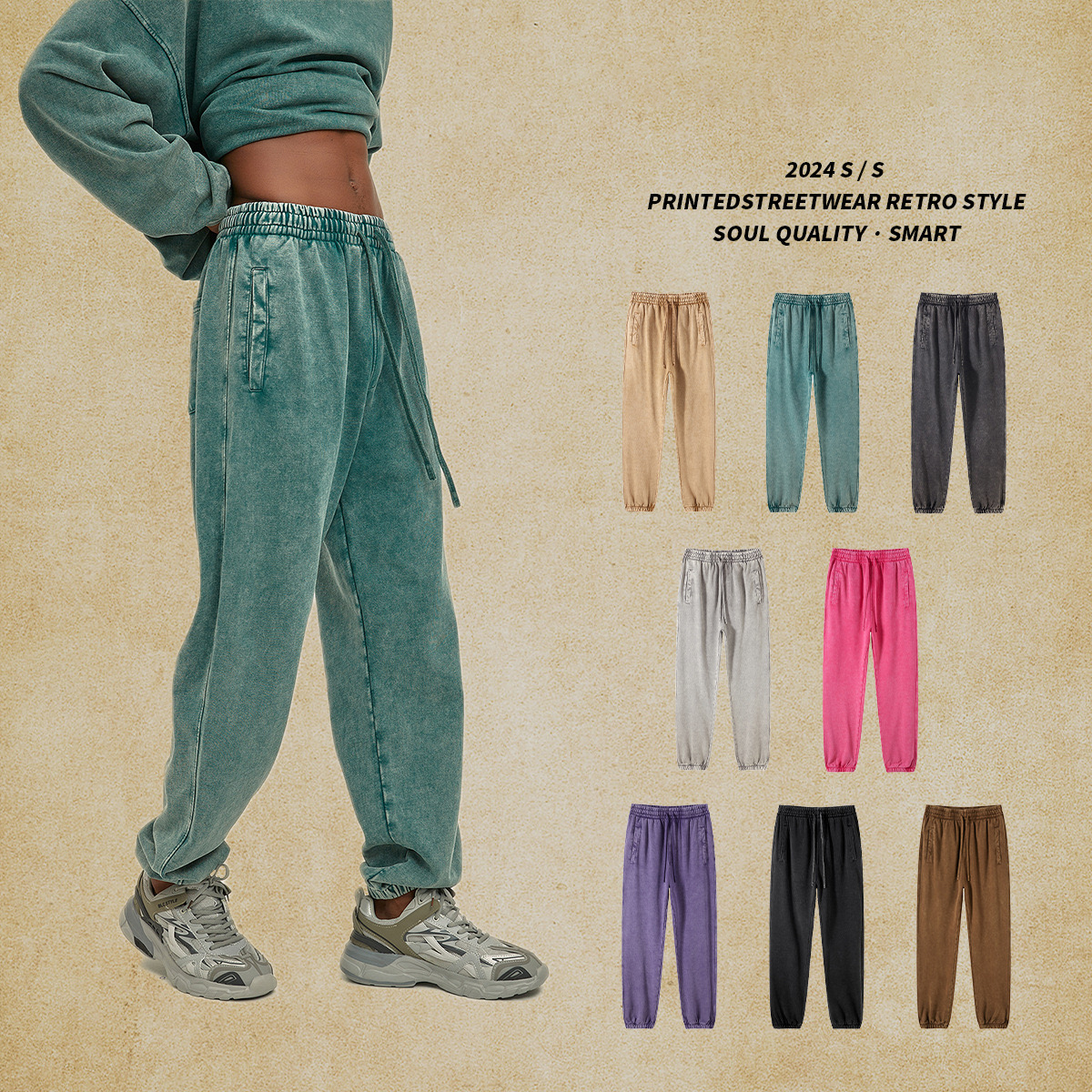 Pantalón sudadera batik usado