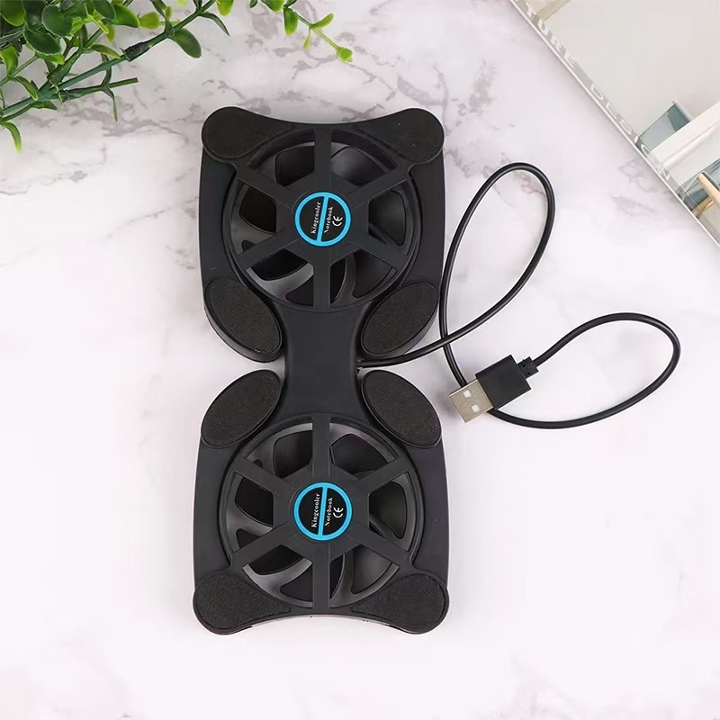 New Mini Radiator Cooler Laptop Fan Stand Notebook Foldable Folding Fan Cooler Notebook Cooling Pad