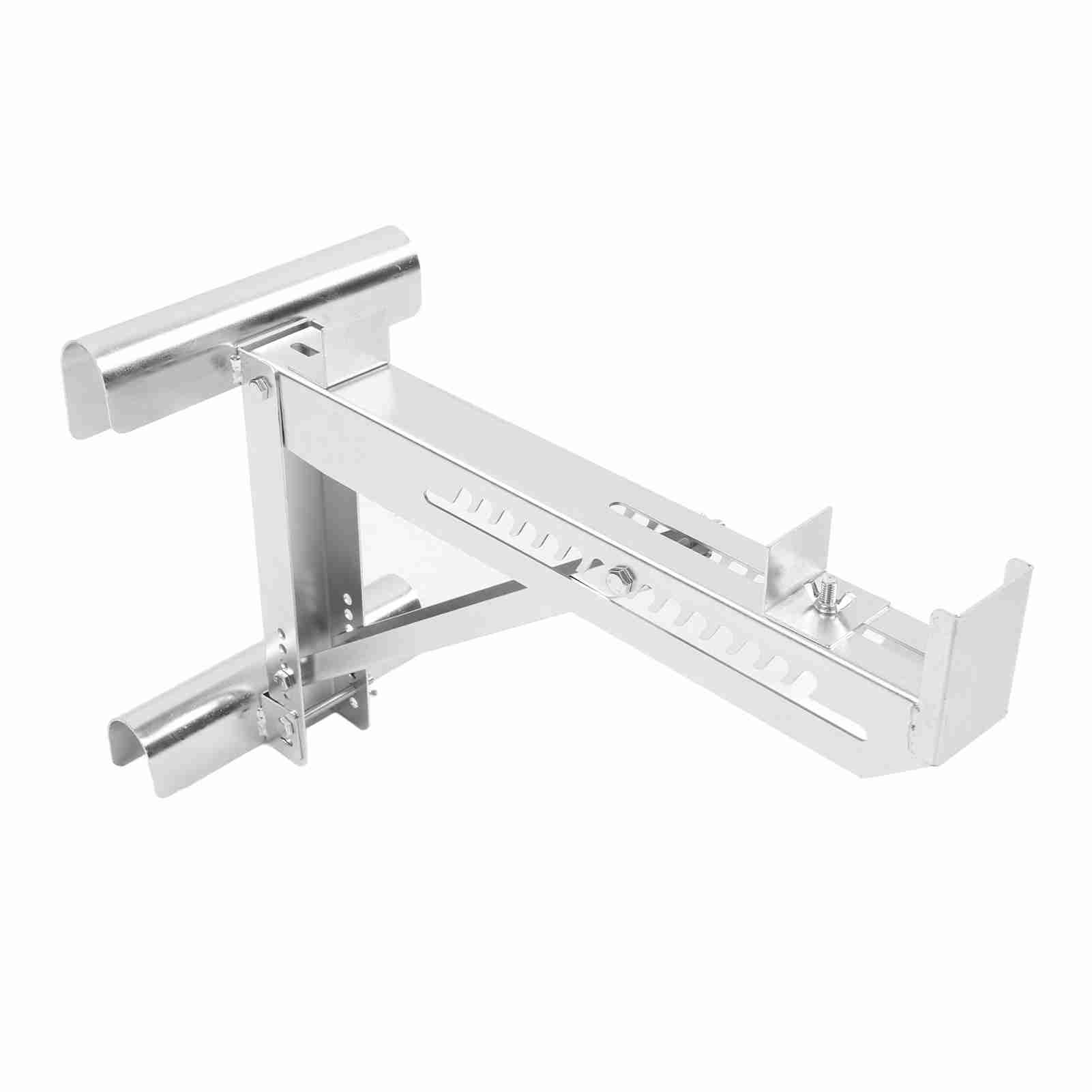 2PCS Ladder Jacks Adjustable Stabilizer Tripod Load Bearing Bracket Alloy Steel Ladder Stand Kit