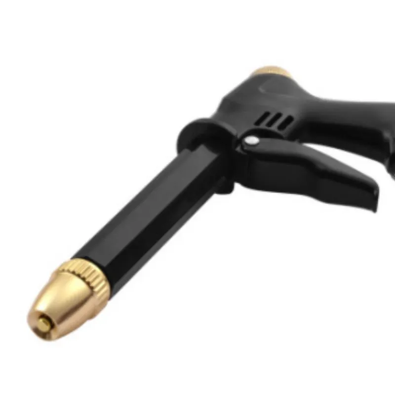 Pistola de agua multifuncional para lavado de coches, herramienta de pistola de agua para riego de jardín de doble uso, negrita y extendida