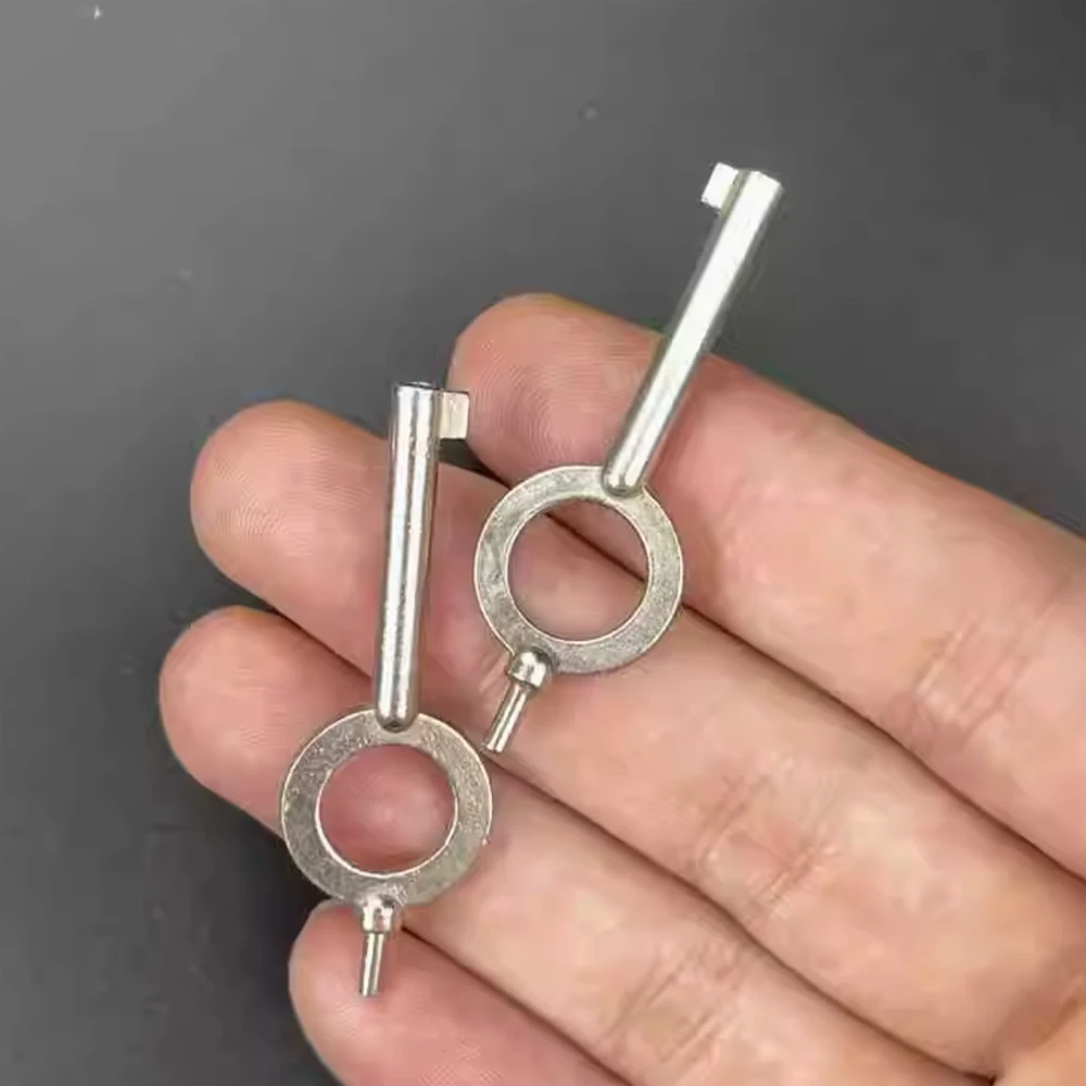 American style universal flat key blank, special key handcuff lock key, stainless steel keychain