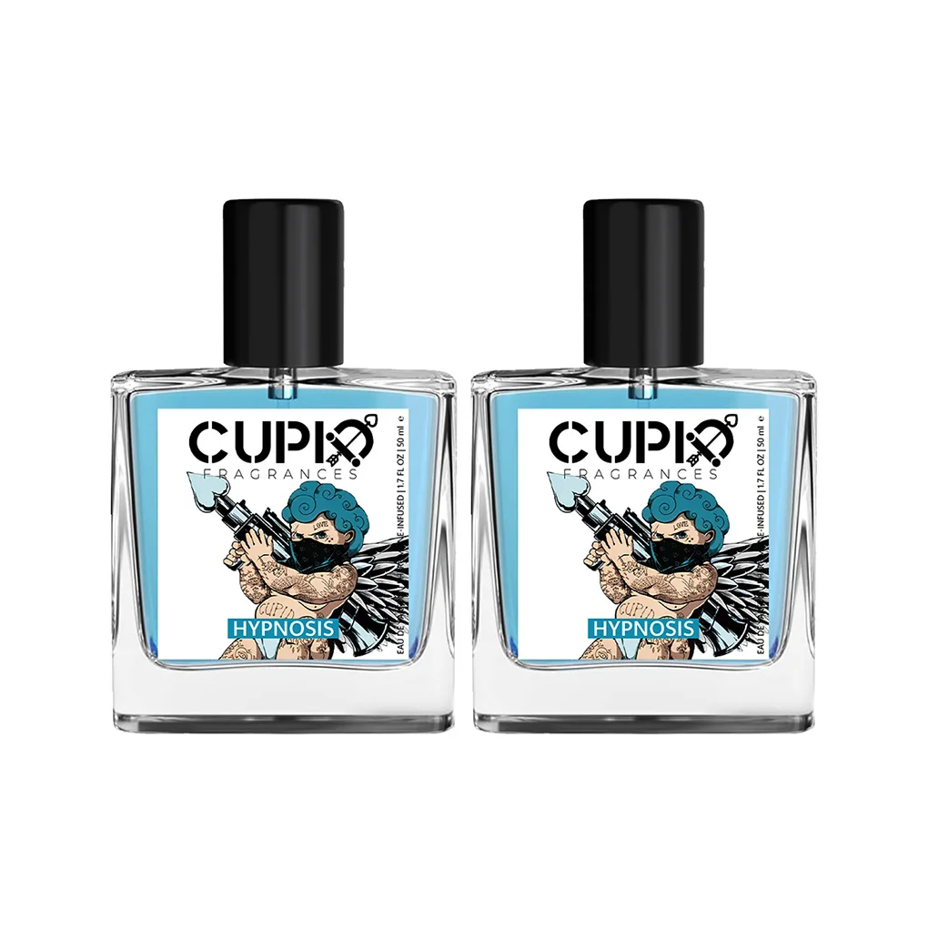 CUPID Fragrance 50 ml Herren-2-in-1-Köln-Luxusduft für den modernen Gentleman wird mit tragbaren 2 x 5 ml-Parfums geliefert
