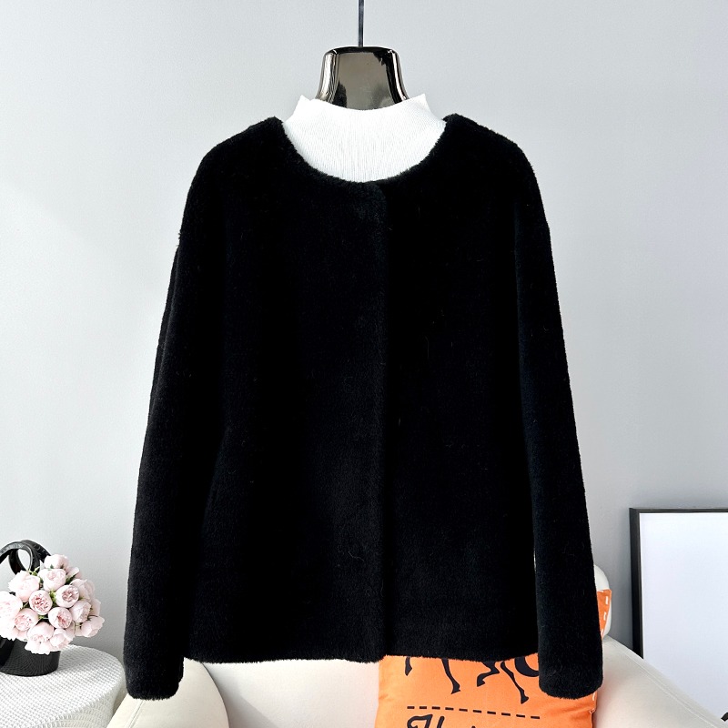 羊のきらめくコート女性用、本物のウール、毛皮、ラムヘア、ショートジャケット、暖かい、冬のファッション、新しいjt414、2023