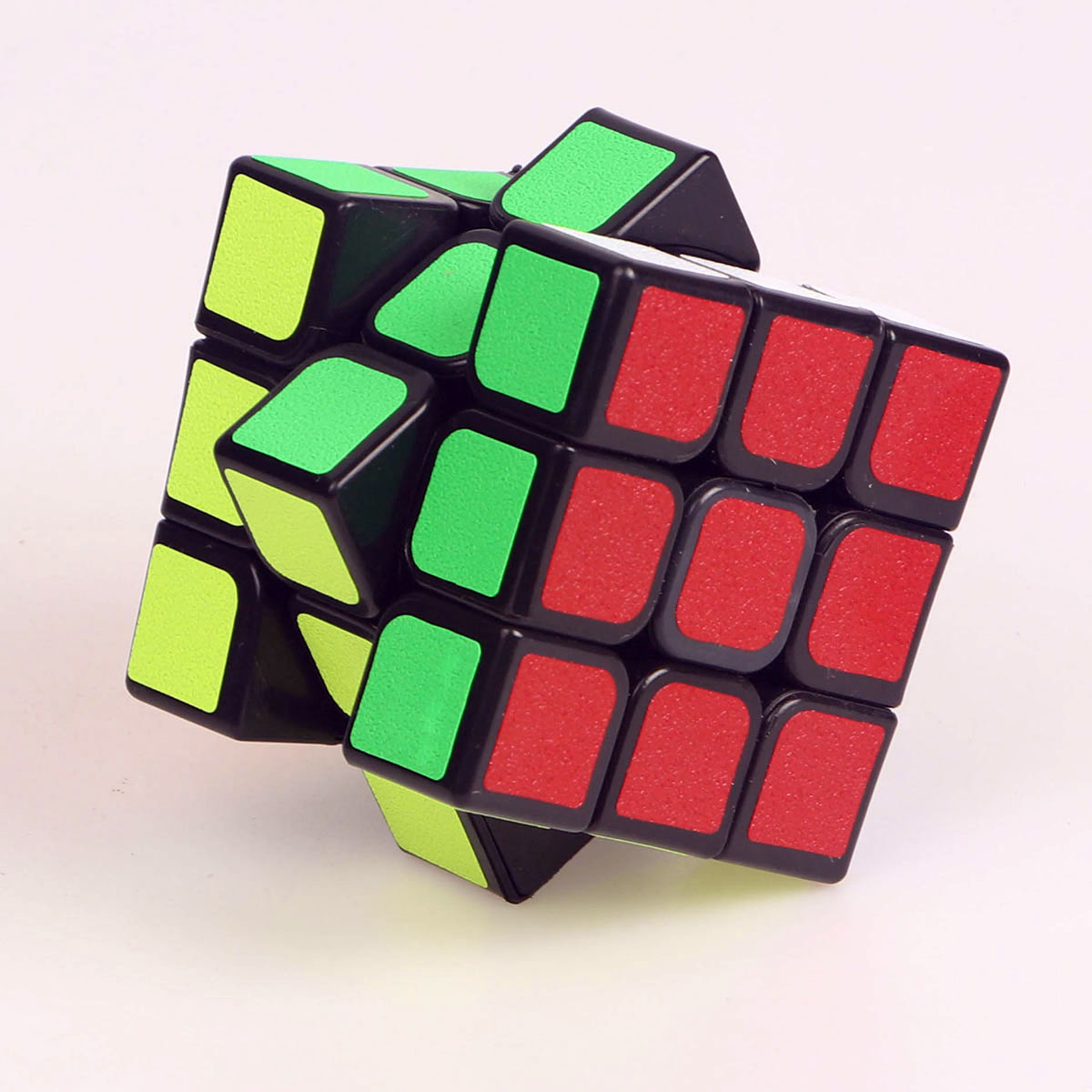 3x3x3 3d divertido alívio do estresse cérebro impulsionando quebra-cabeça profissional jogo de velocidade suave bloqueio de cor brinquedo das crianças presente