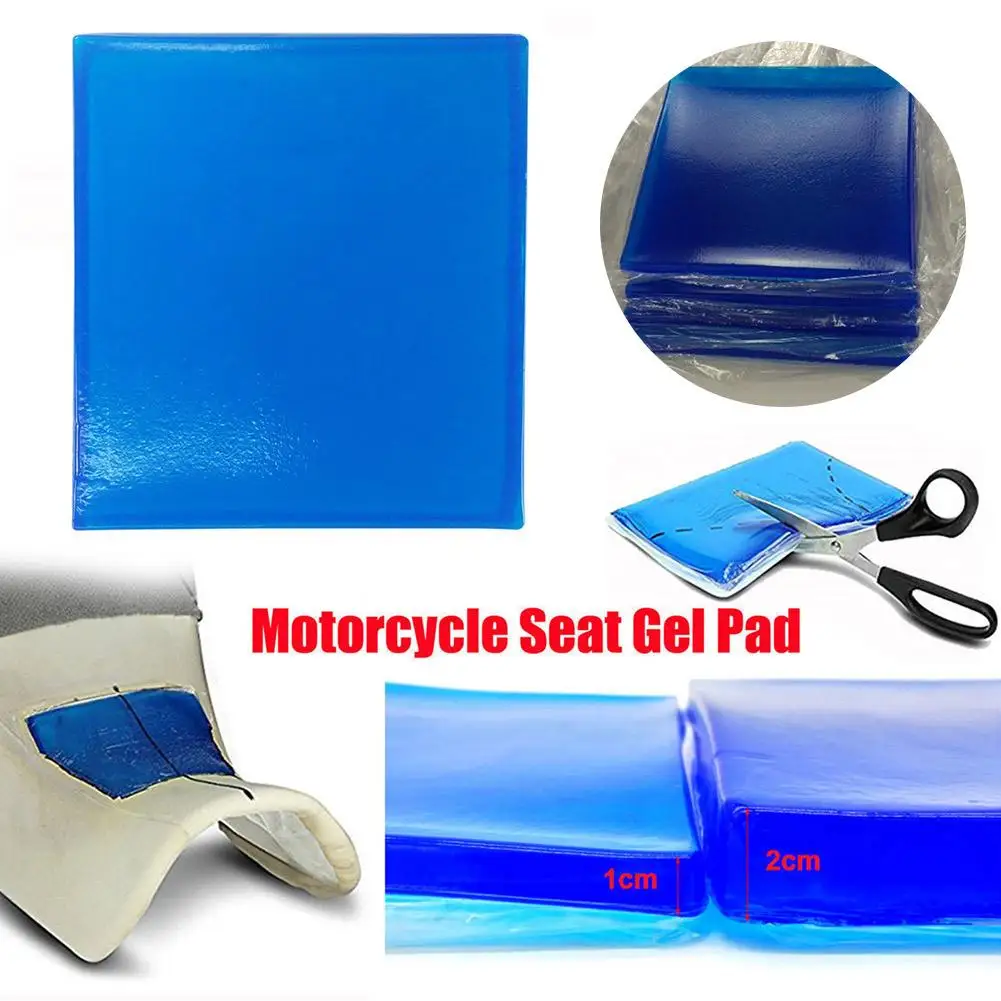 Neue Motorrad Sitz Gel Pad Stoß dämpfung matte Motorrad Roller bequeme weiche Gel Kissen Motorrad modifizierte Sitzpolster
