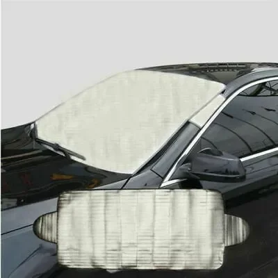 Acessórios do carro pára-brisas capa de gelo escudo de neve protetor frontal auto proteção uv cortina estilo 1pc