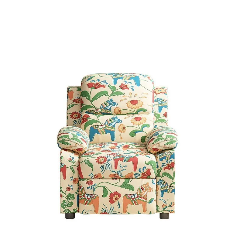 K-star Children's Functional Sofa Single Person Storage Sofa Living Room Reading Lazy Leisure And Reclining Baby Sofa Hot Sale