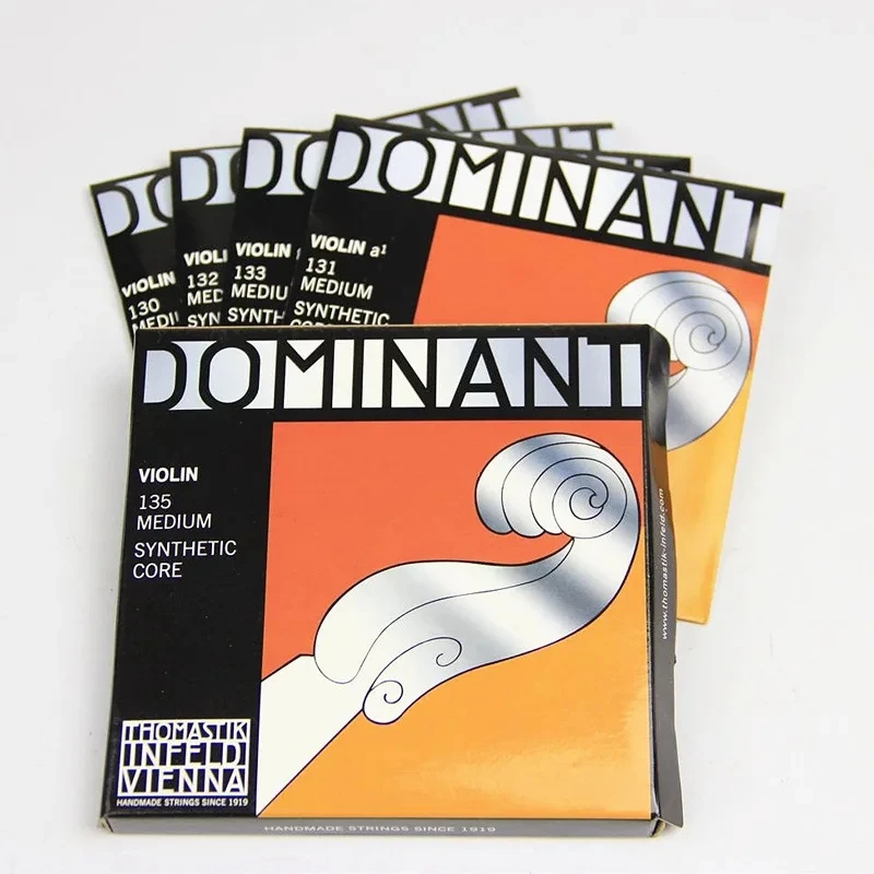 New Quality Thomastik Dominant 135B 135 Medium Violin Strings 4/4 Strings Full Set G D A E Strings