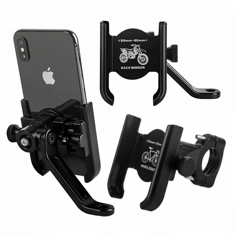 Aluminium legierung Motorrad Fahrrad Handy halter GPS Halterung Montage clip Multi-Spezifikation mobile Lenker halterung