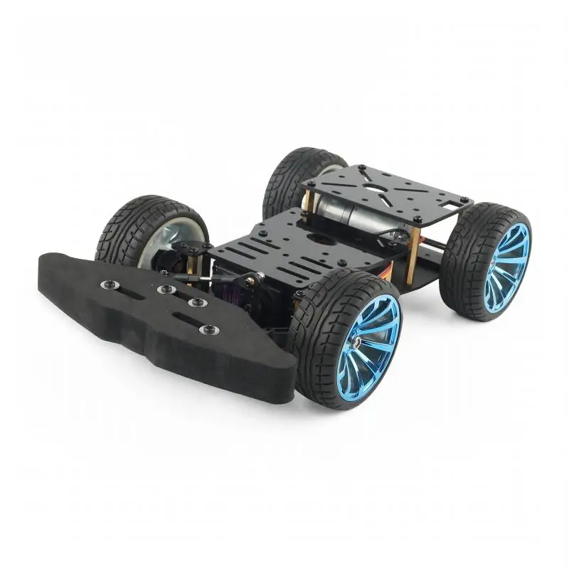 MG996R Servo Lenkung Ackerman Roboter Auto Chassis Encoder Motor Differential Auto FÜR Arduino Roboter DIY Kit für UNO Programmierbar