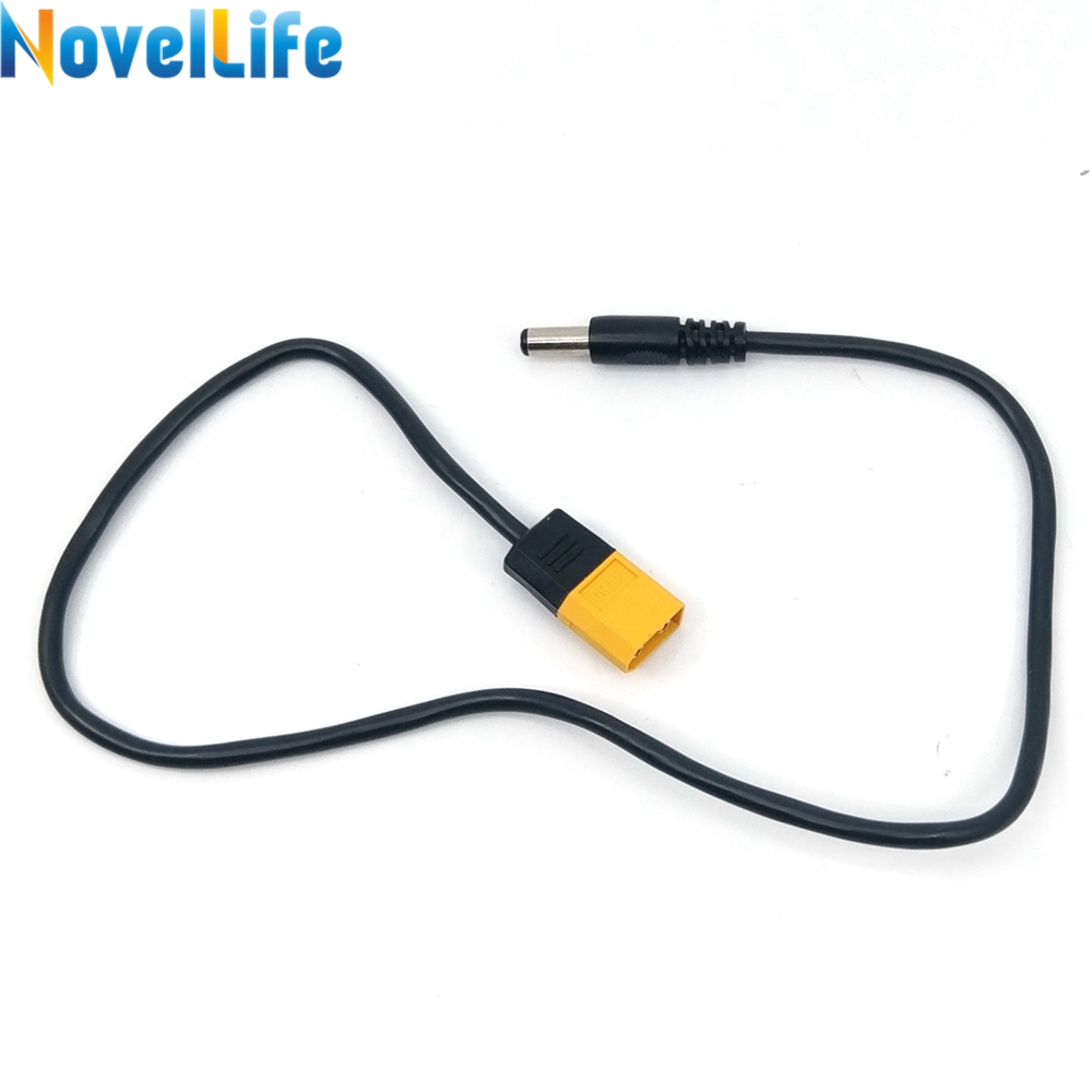 XT60-Stecker, Rundstecker auf Stecker, DC 5,5 mm x 2,5 mm, DC5525-Netzteil-Kabel für elektrische Lötkolben TS100 TS101-Kiefer