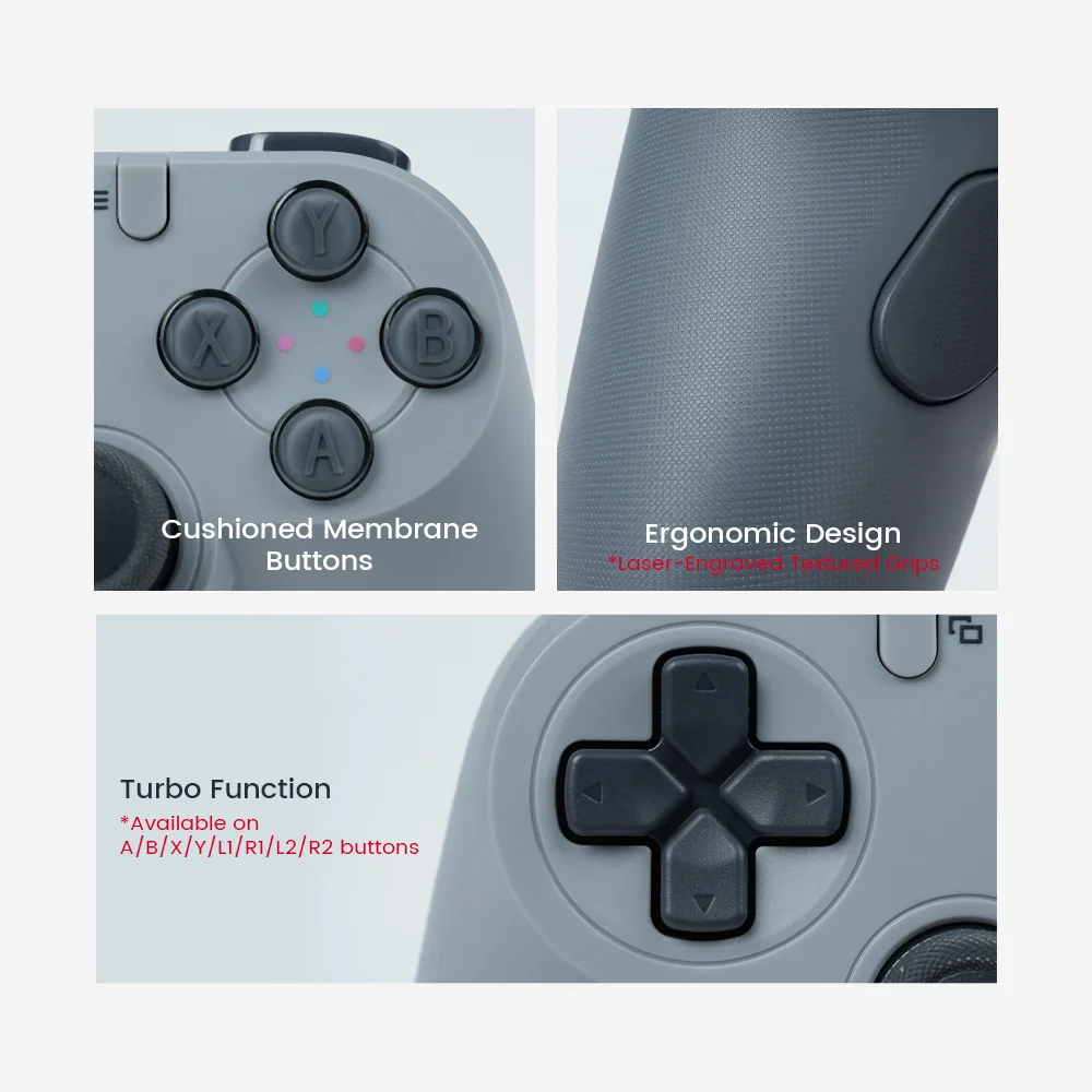 Контроллер Gamesir TEGENARIA T3 Lite Controles Mandos Para PC Nintendo Switch 1 и 2 Проводной геймпад Android с эффектом Холла Ретро-дизайн