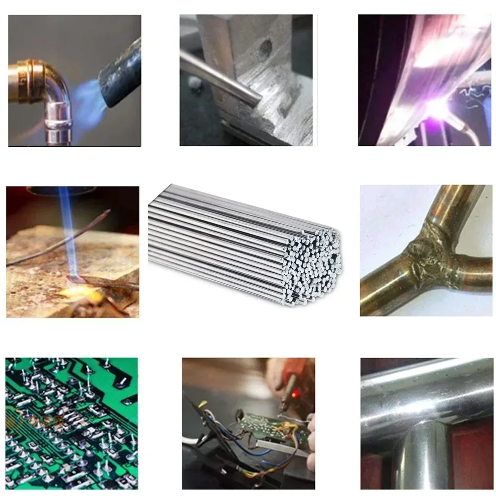 Soudage universel en aluminium facile à fondre à basse température, fil fourré, soudure la plus récente, pas besoin de barre de soudure en poudre pour torche à propane