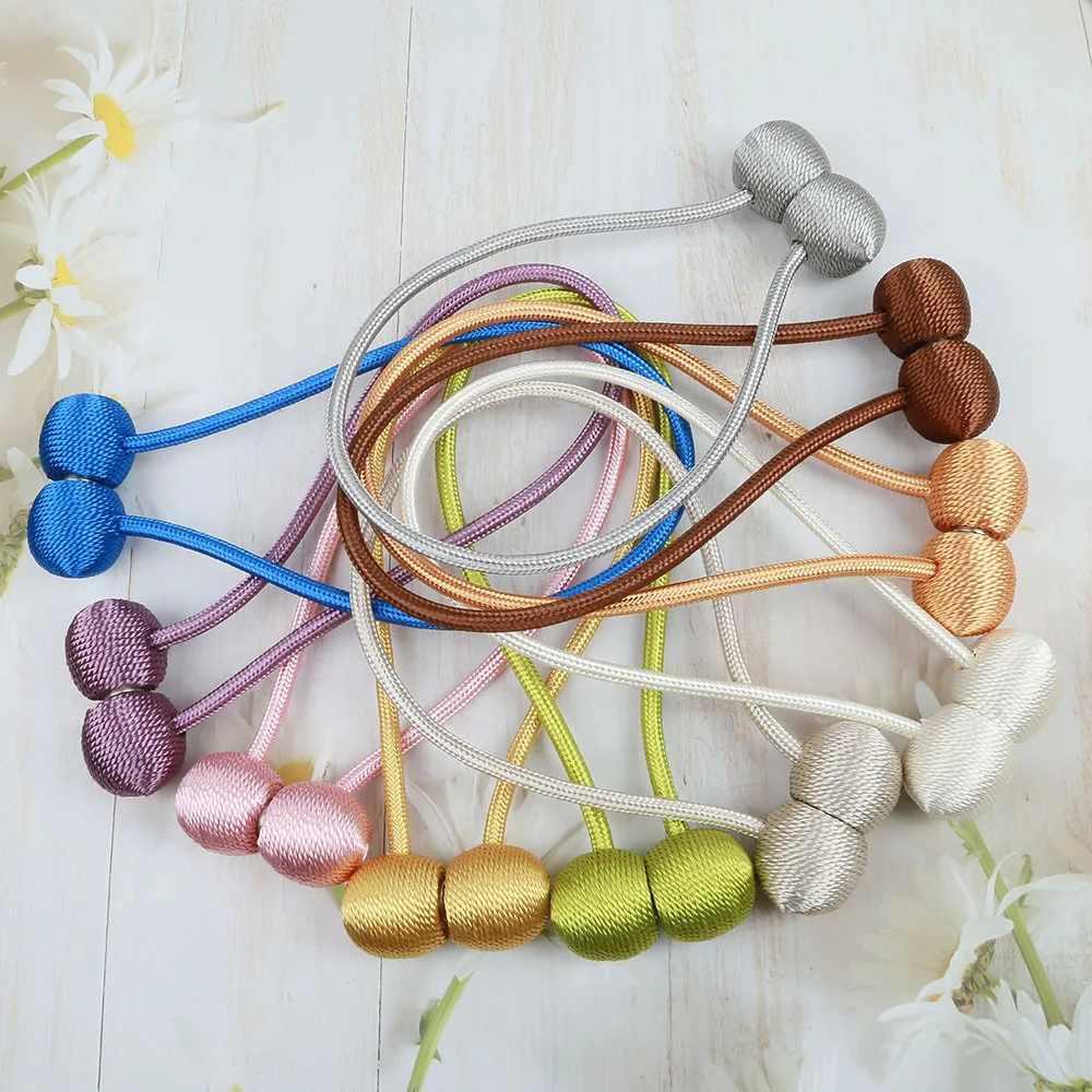 BELAVENIR 1 Từ Màn Thắt Lưng Dù Chất Lượng Cao Giá Đỡ Móc Khóa Kẹp Màn Thắt Lưng Polyester Trang Trí Nhà Accessorie
