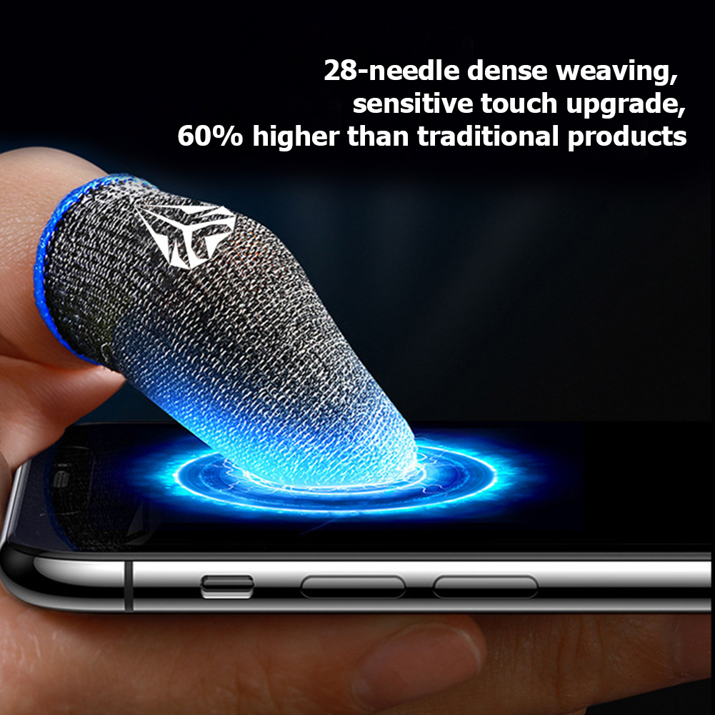 1-10 paia di culle per le dita guanti da gioco per le dita guanti da gioco per touch screen ultrasottili e traspiranti resistenti al sudore per PUBG Mobile