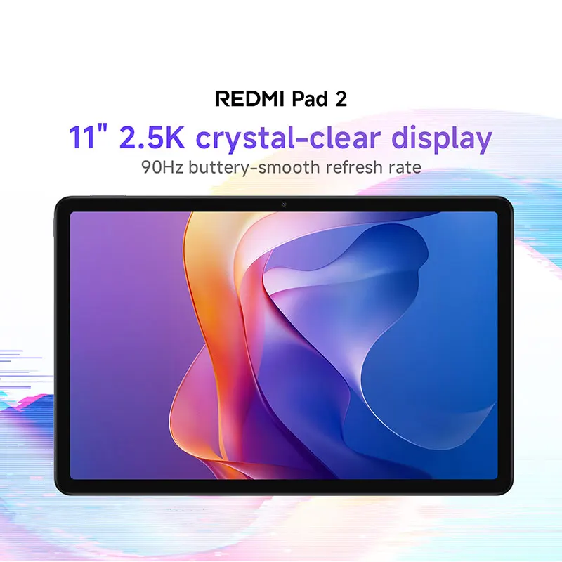 【Marque +】Xiaomi Redmi Pad 2 Advanced Helio G100-Ultra 11 "2,5 K écran cristallin 9000 mAh batterie 18 W charge rapide