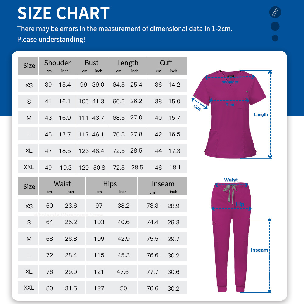 Uniforme médical pour salle d'opération, vente en gros, ensemble de gommages de travail pour hôpital, fournitures médicales, combinaison de chirurgie dentaire pour infirmière, vêtements de travail