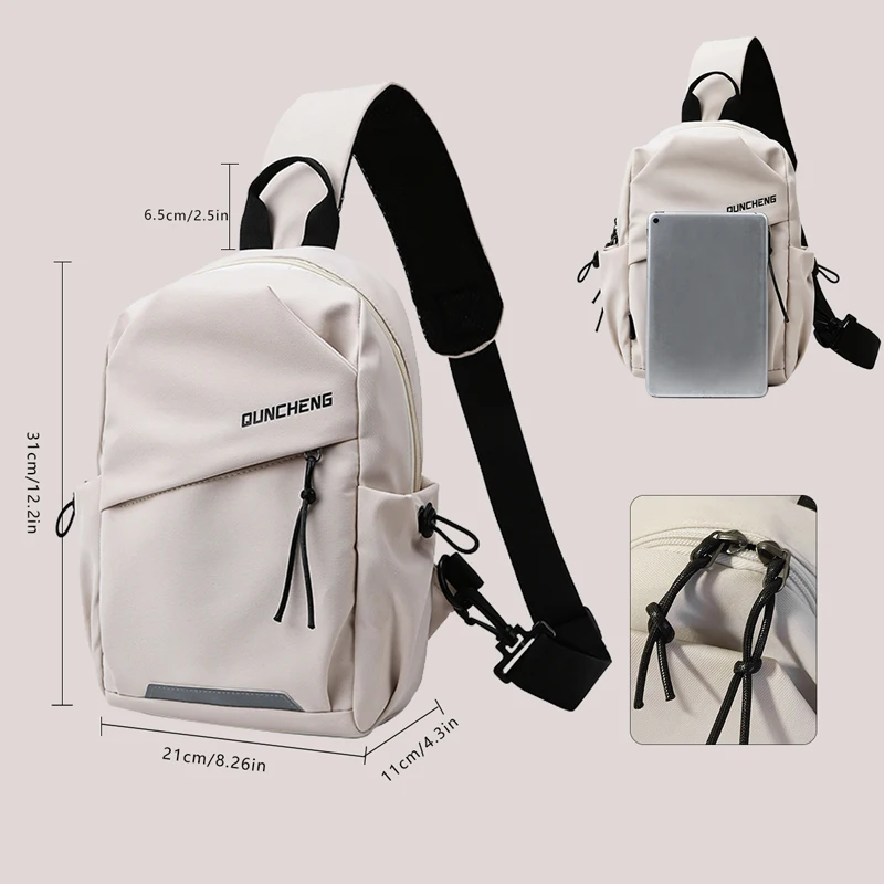 กระเป๋าCrossbodyชายไหล่เดี่ยวกระเป๋าเป้สะพายหลังขนาดเล็กกระเป๋าผู้หญิงขี่จักรยานกีฬาปีนเขาชายแท็บเล็ตน้ําหนักเบาMo