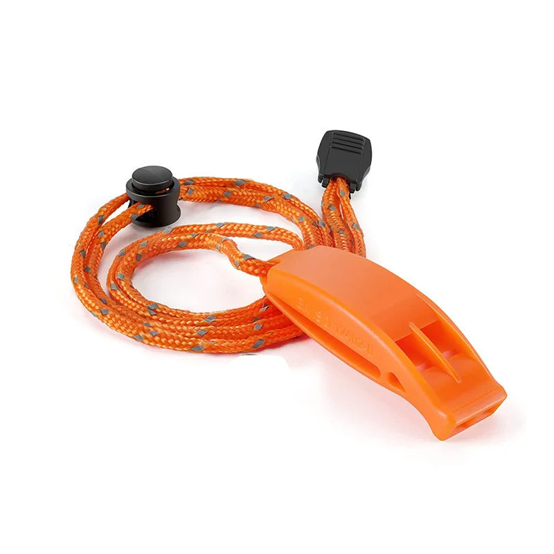 1pc Notfall pfeifen mit Lanyard Sicherheits pfeifen für Kajak Schwimmwesten Rettungsboote Fischerboote Camping Wandern Jagd